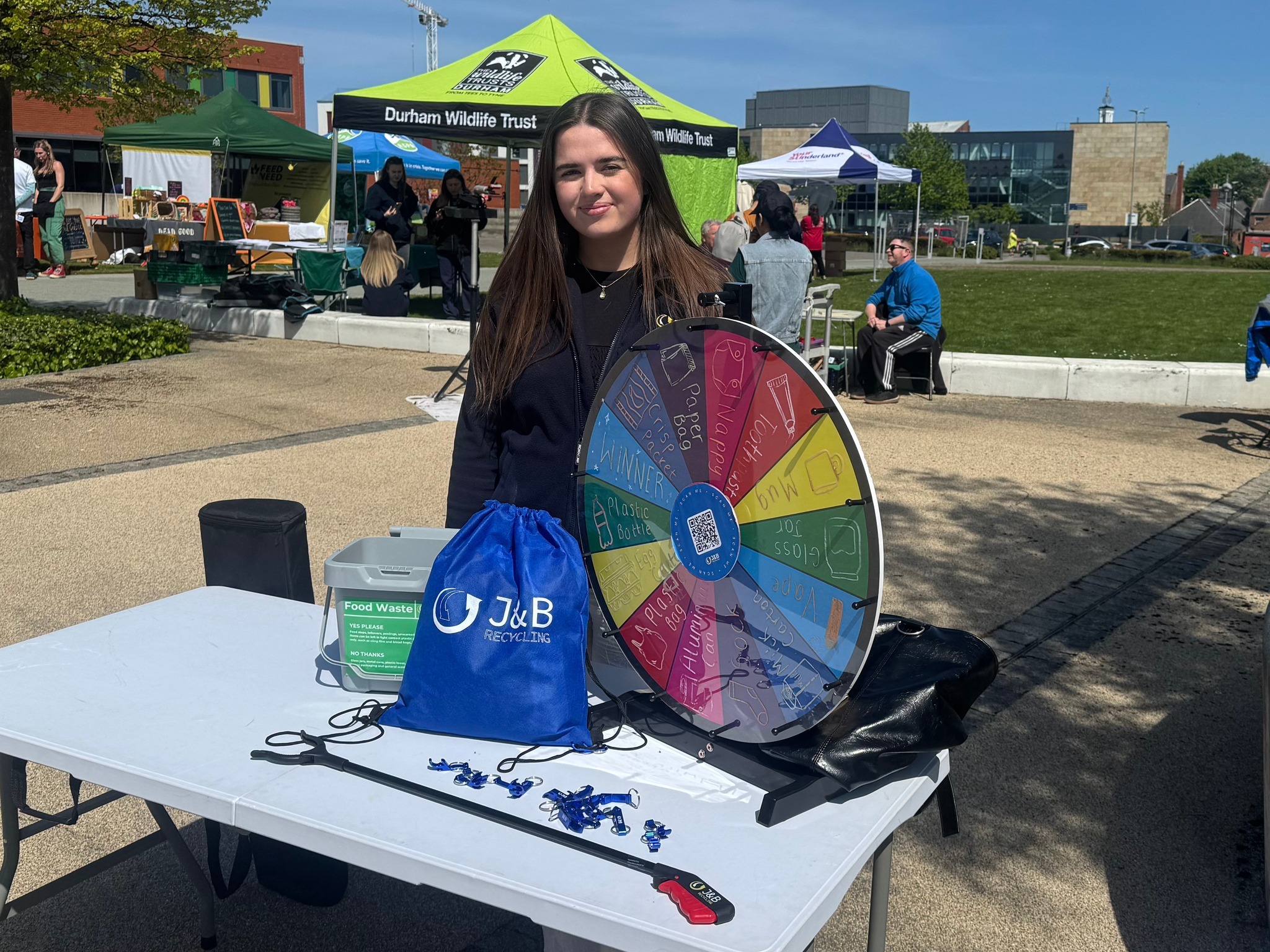 Isobel Hanley, Marketing Coordinator, attends Open Day