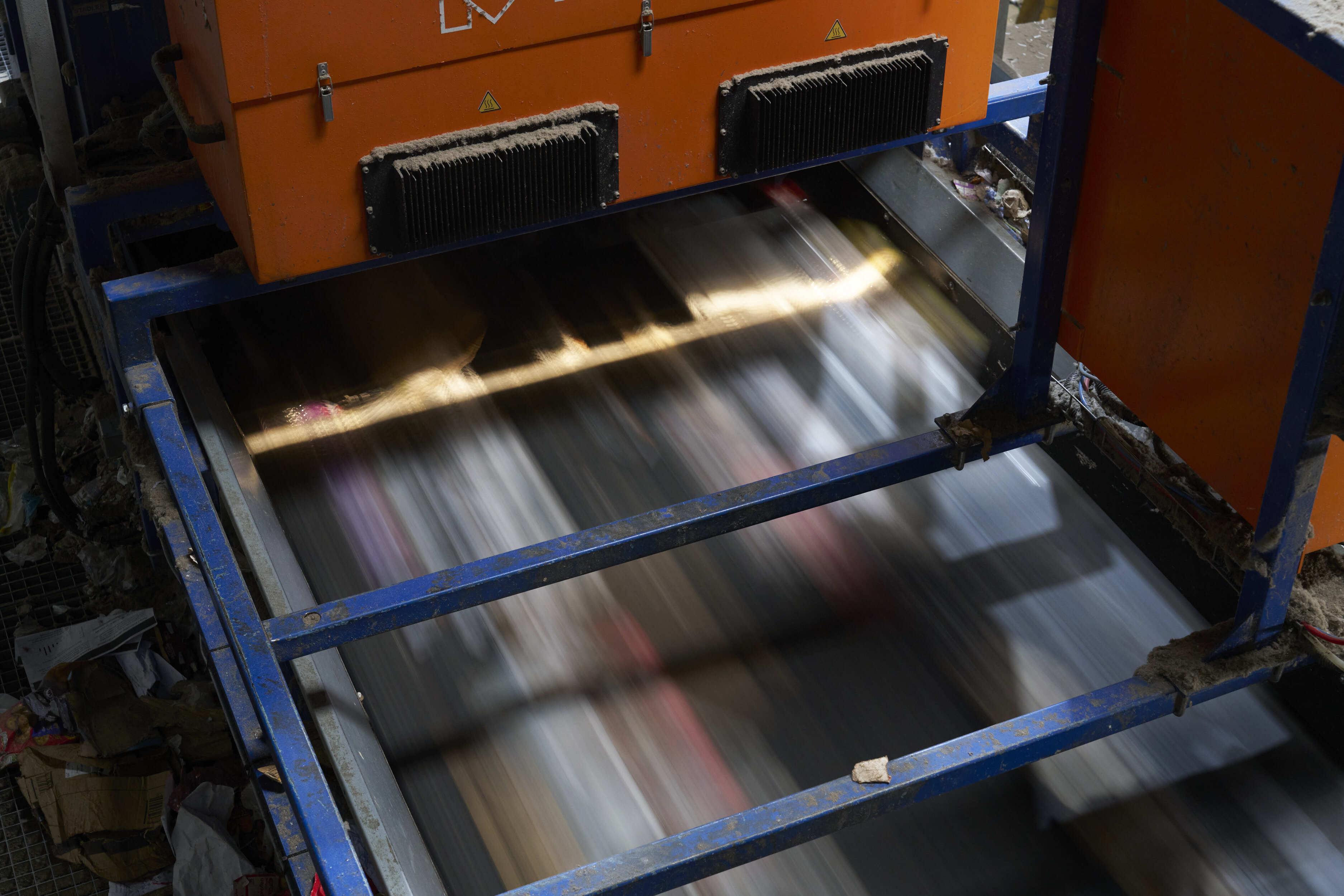 Tomra Autosort, used within the process