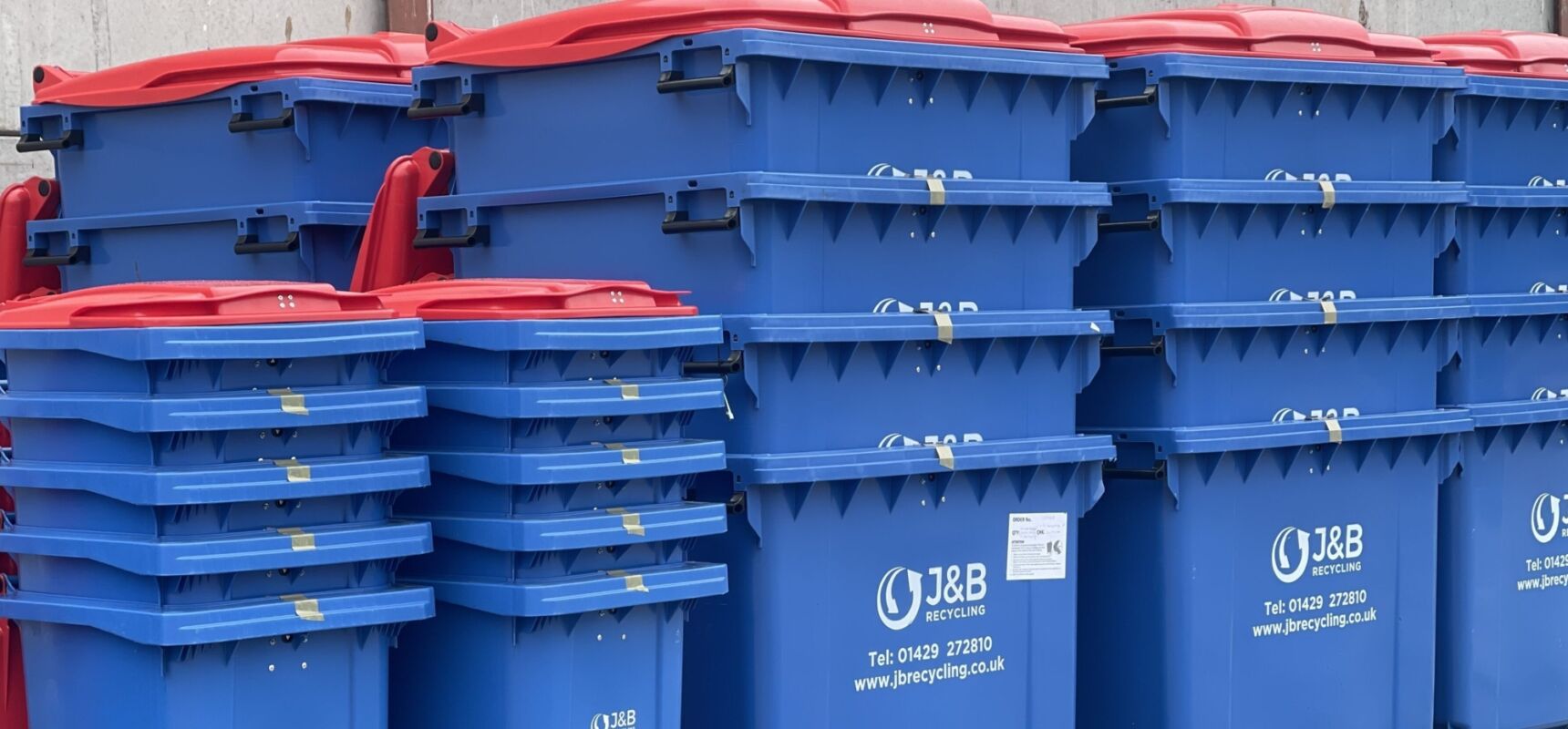 A large selection of small and large wheelie bins plus skips for the hospitality industry