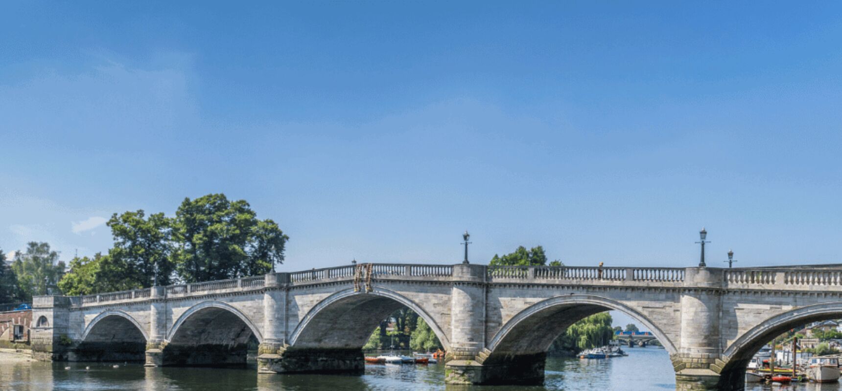 Bridge over River Swale in Richmond, North Yorkshire