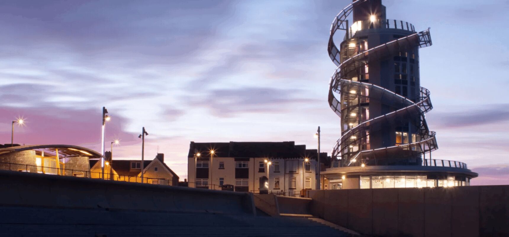 Redcar beach skyline