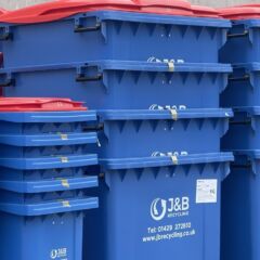 A large selection of small and large wheelie bins plus skips for the hospitality industry