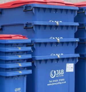 A large selection of small and large wheelie bins plus skips for the hospitality industry