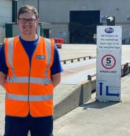 J&B Recycling, team photo, health and safety officer