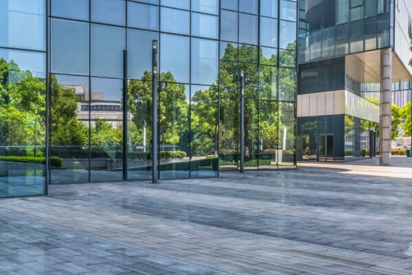 Outside of facilities management building