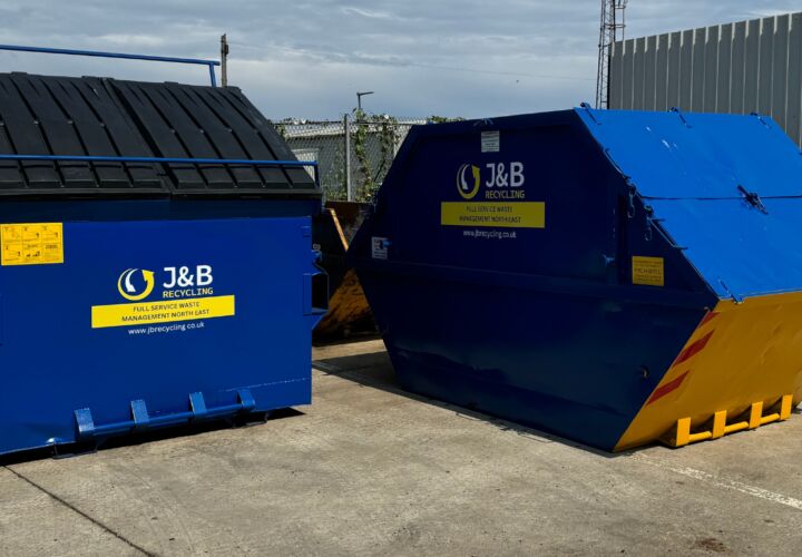 J&B Recycling, commercial skip hire in the North East