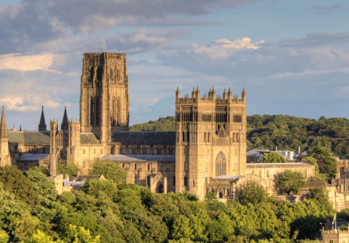 View of Durham church