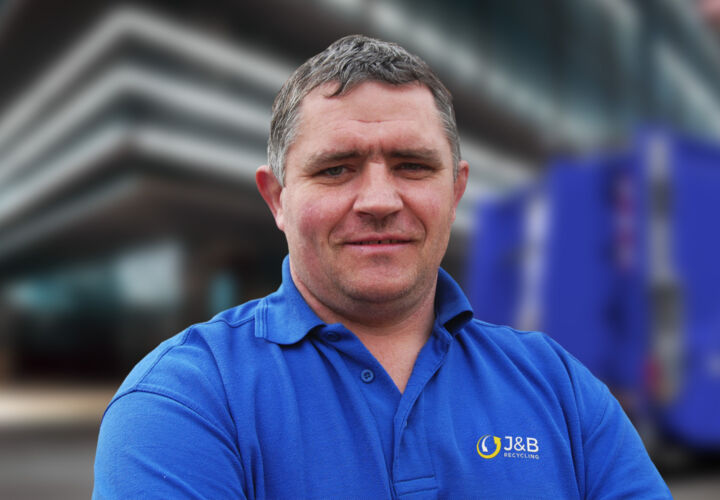 J&B Recycling team member