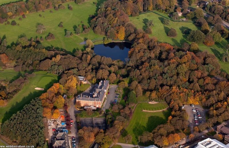 Overhead view of Catterick, North Yorkshire