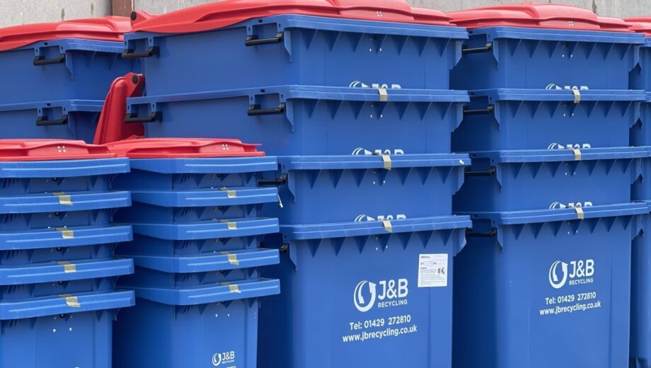 A large selection of small and large wheelie bins plus skips for the hospitality industry